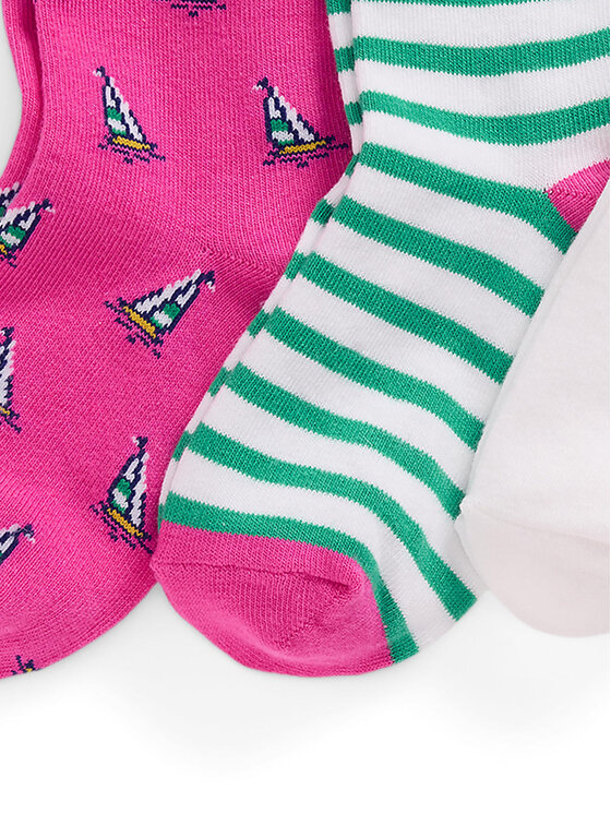 Polo Ralph Lauren Polo Ralph Lauren 3er-Set hohe Kindersocken 4,47969E+11 Bunt
