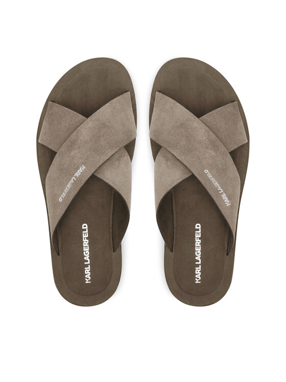 KARL LAGERFELD KARL LAGERFELD Pantoletten Kastor III KL70214 Grau