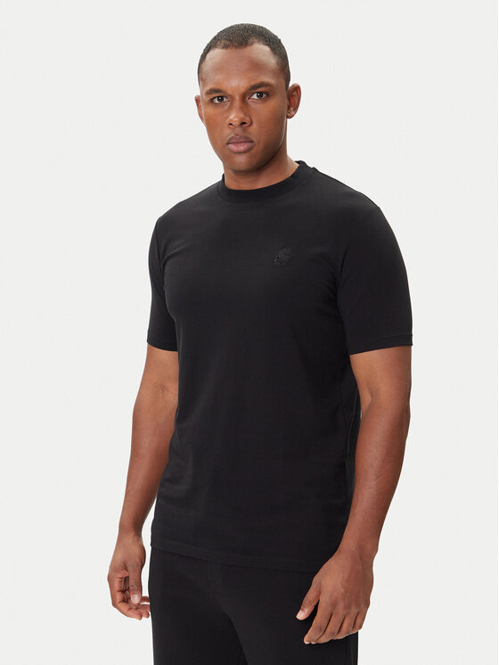 KARL LAGERFELD KARL LAGERFELD Tricou 755750 500221 Negru Regular Fit
