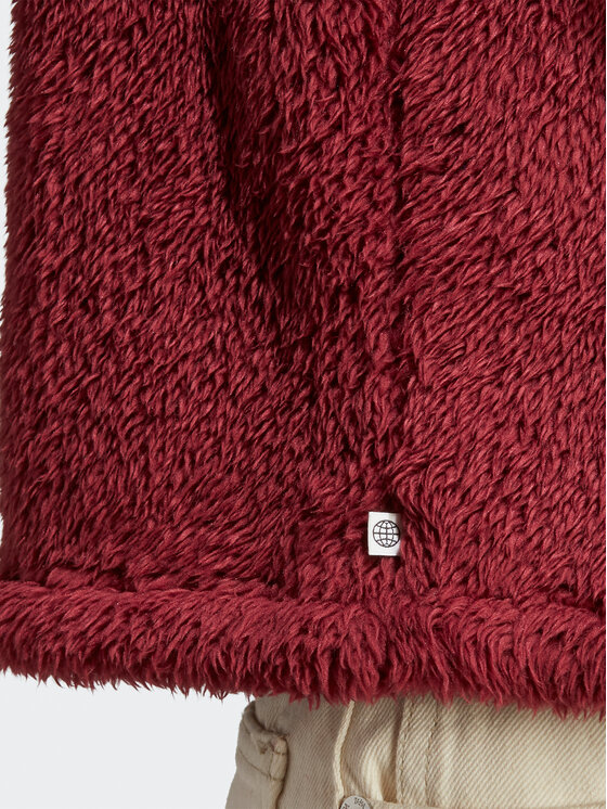 adidas adidas Marškinėliai Essentials+ Fluffy T-Shirt HY1710 Raudona Loose Fit