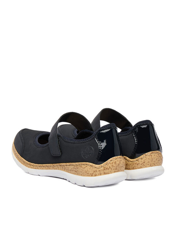 Rieker Rieker Обувки N42B0-14 Тъмносин