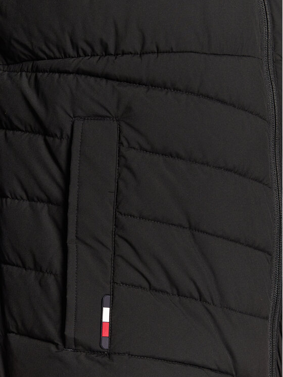 Tommy Hilfiger Tommy Hilfiger Μπουφάν χειμωνιάτικο Branded Stand MW0MW29011 Μαύρο Regular Fit