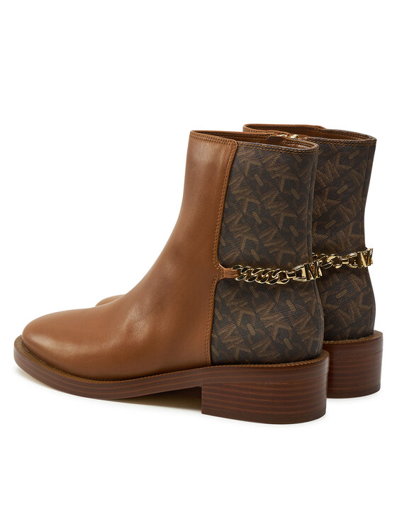 MICHAEL Michael Kors MICHAEL Michael Kors Škornji Carlisle 40F4CLME8L Rjava