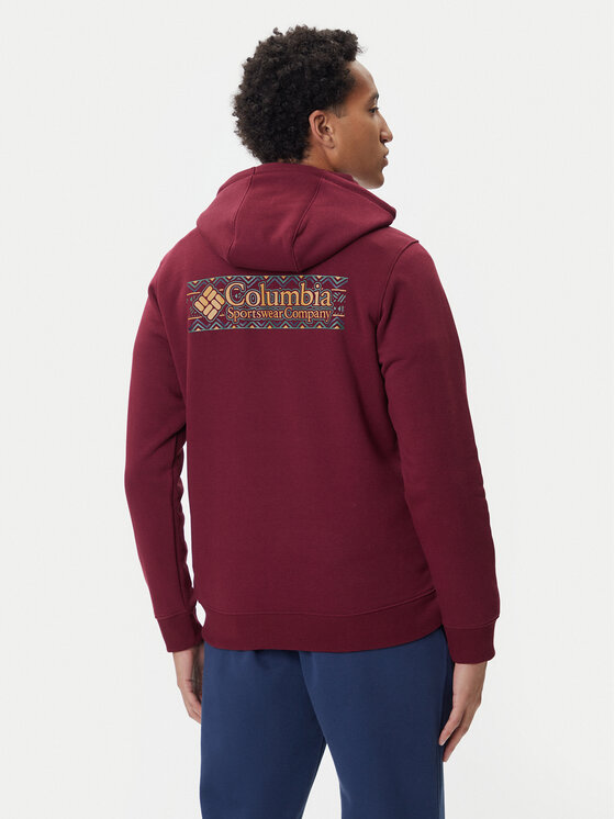 Columbia Columbia Majica dugih rukava 2137182 Crvena Regular Fit