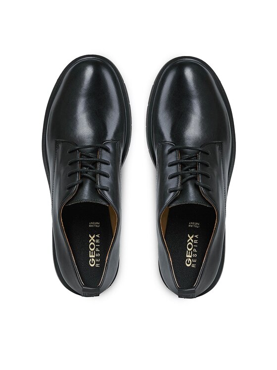 Geox Geox Oxfordky D Spherica Ec1 D16QRA 00043 C9999 Čierna