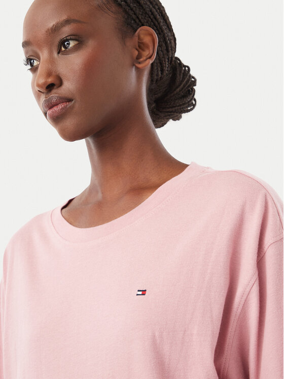 Tommy Hilfiger Tommy Hilfiger Πιτζάμα UW0UW06600 Ροζ Regular Fit