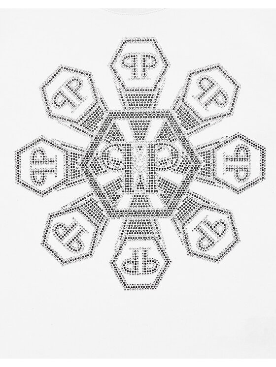 PHILIPP PLEIN PHILIPP PLEIN T-shirt 19965 Bianco Regular Fit