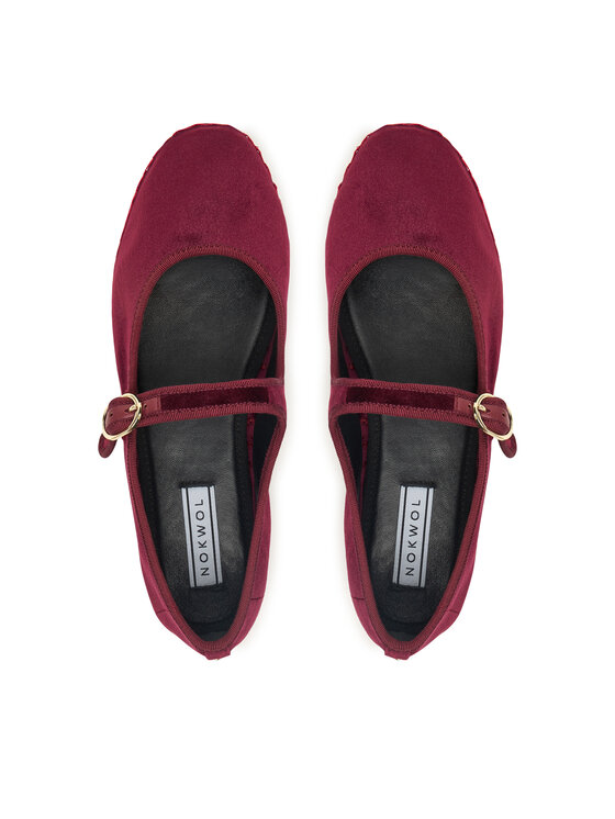 Nokwol Nokwol Scarpe basse Mel Bordeaux