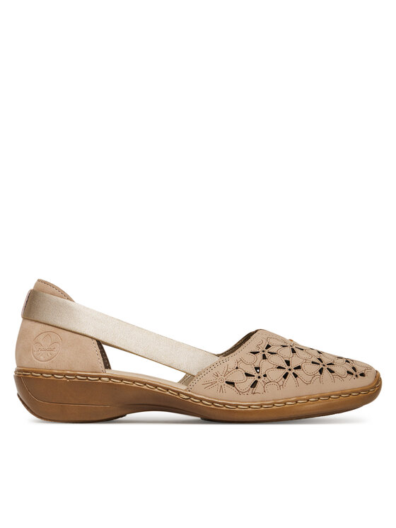 Pantofi Rieker 41356-60 Bej