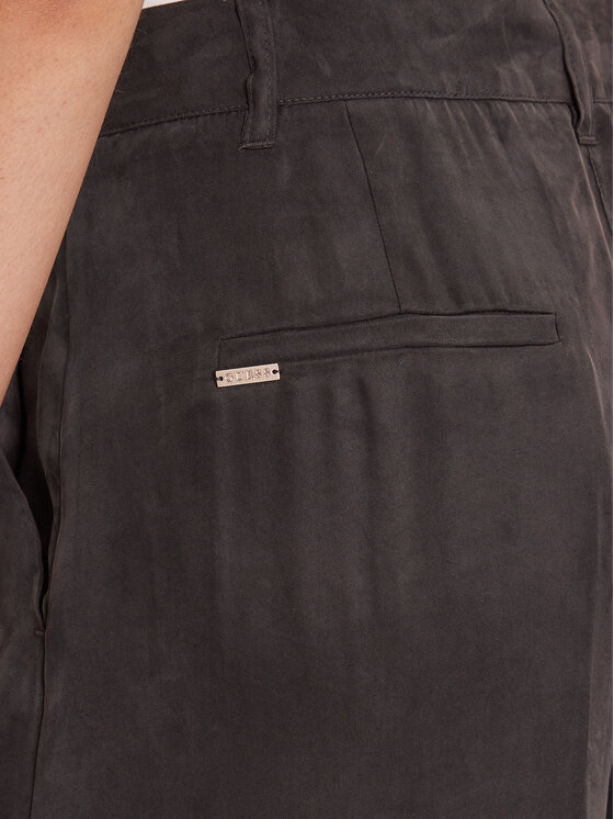 Guess Guess Παντελόνι υφασμάτινο W5YB02 WH5N2 Μαύρο Regular Fit