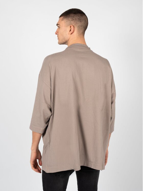 Gap Gap T-Shirt 719614 TMVQ2 Béžová Oversize