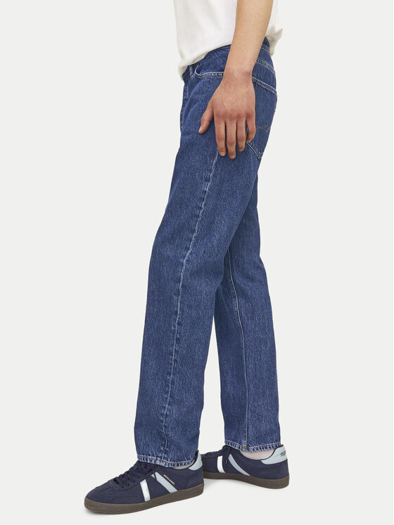 Jack&Jones Jack&Jones Jeans hlače Chris 12258101 Modra Relaxed Fit