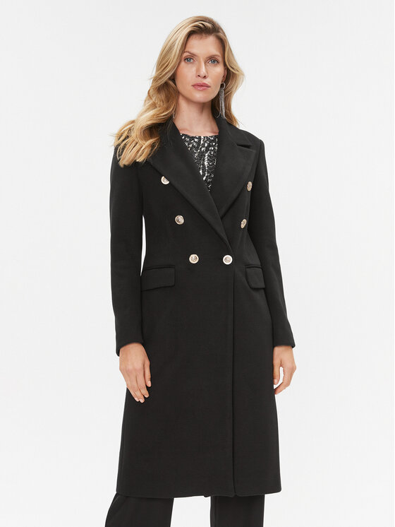 Maryley Prehodni plašč 23IB839/01NE Črna Regular Fit