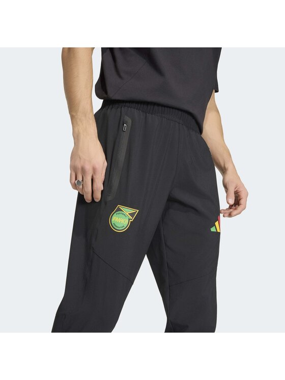 adidas adidas Spodnie materiałowe 165028 Czarny Regular Fit
