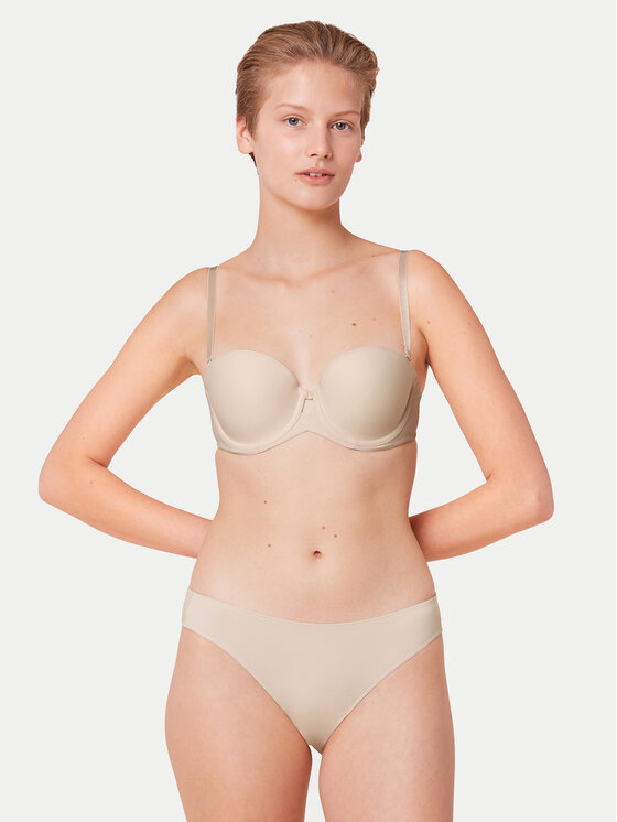 Triumph Podprsenka Bardot Pure Micro 10217872 Écru