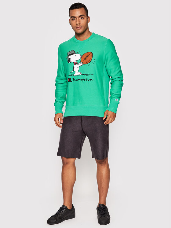 Felpa Peanuts™ Graphic 217798 Verde Custom Fit