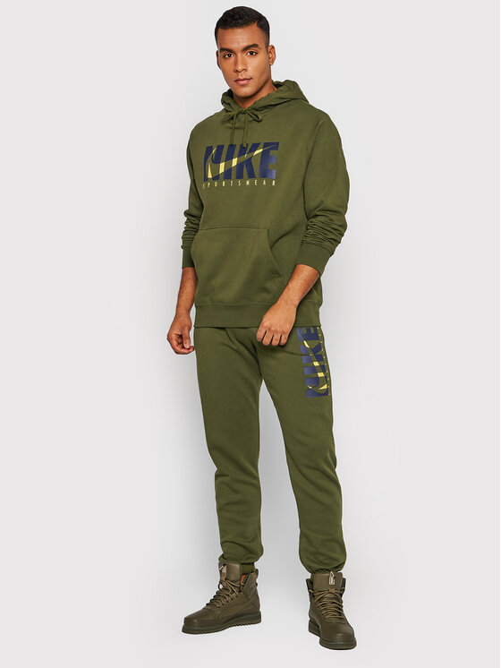 Nike Sportinis kostiumas DD5242 Žalia Regular Fit • Modivo.lt