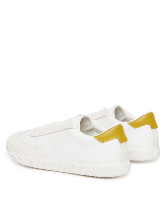 Calvin Klein Calvin Klein Sneakers Low Top Lace Up Cv Mix HM0HM01724 Alb