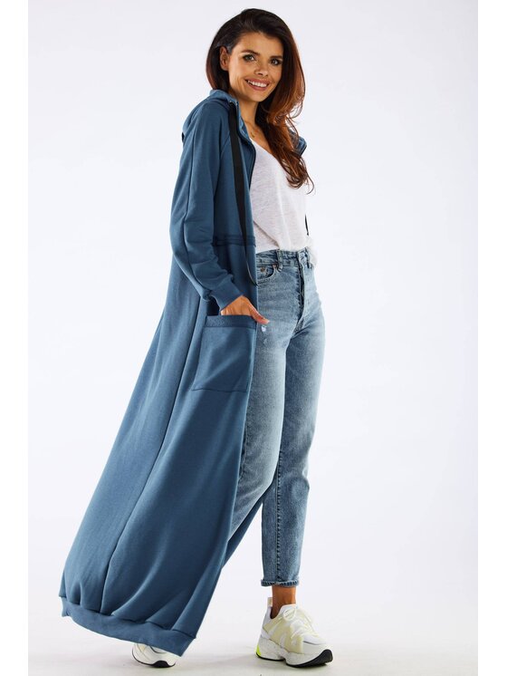 Infinite You Infinite You Bluza M277 Niebieski Basic Fit