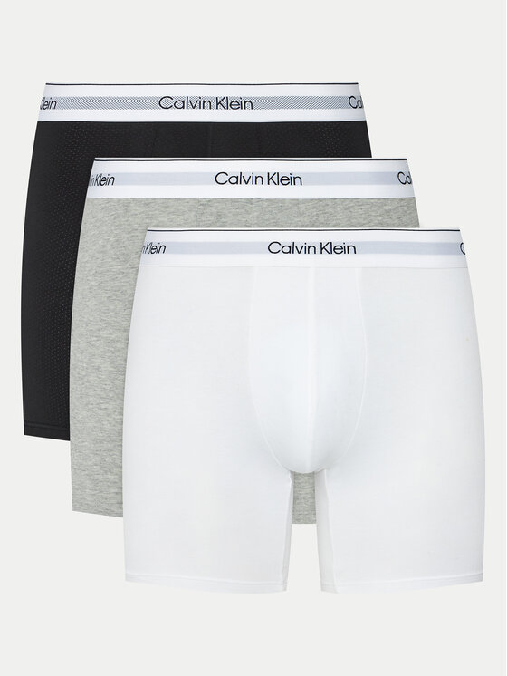 Black and white calvin klein underwear store