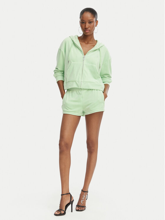 Juicy Couture Juicy Couture Bluza Iccle JCWAS126304 Zielony Oversize