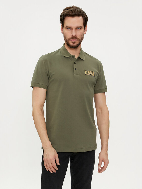 Green armani polo shirt outlet