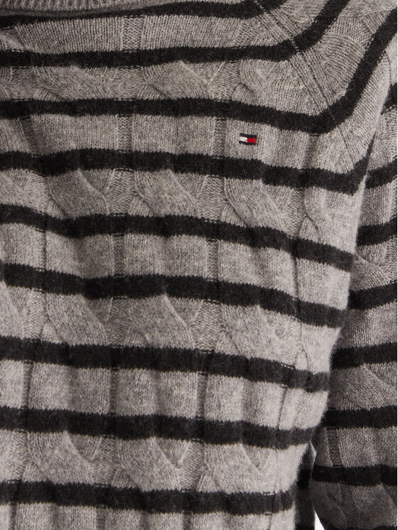 Tommy Hilfiger Tommy Hilfiger Dolcevita WW0WW46791 Grigio Regular Fit