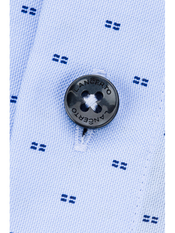 Lancerto Lancerto Koszula Alivia KO073222000018 Niebieski Slim Fit