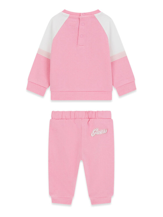 Guess Guess Tepláková súprava A6YG05 K3902 Ružová Regular Fit