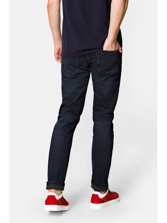 Lancerto Lancerto Jeansy Darren SP113222000014 Granatowy Slim Fit