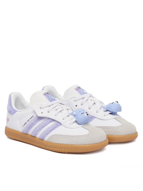adidas adidas Sneakersy Care Bears Samba Og Comfort Closure Elastic Lace KK2161 Fioletowy