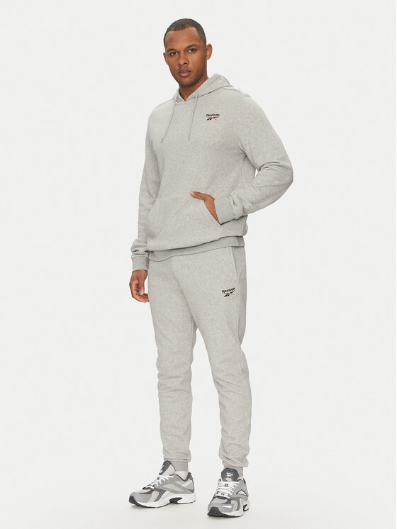 Reebok Reebok Teplákové nohavice 100221804 Sivá Regular Fit