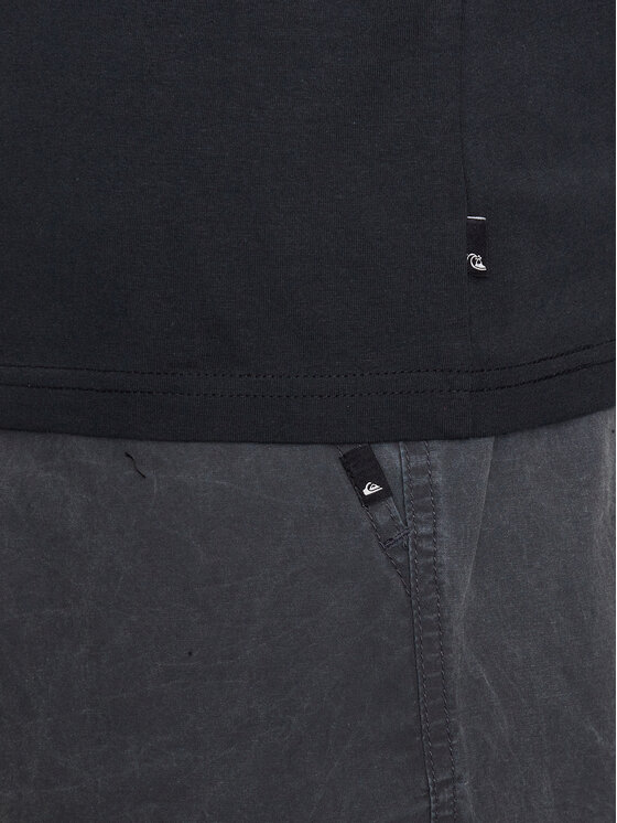Quiksilver Quiksilver Marškinėliai The Original EQYZT07239 Juoda Regular Fit