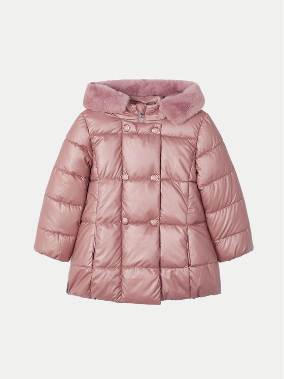 Mayoral Mayoral Зимно яке 4489 Розов Regular Fit
