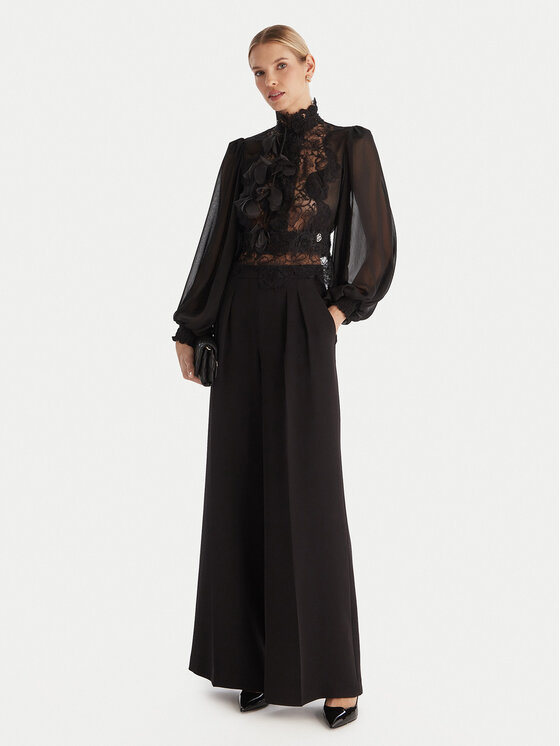 Babylon Babylon Palaidinė S00310 Juoda Regular Fit