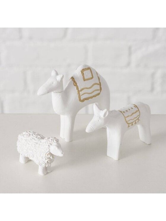MIAhome MIAhome Figurka Szopka mini PRESEPE Biały