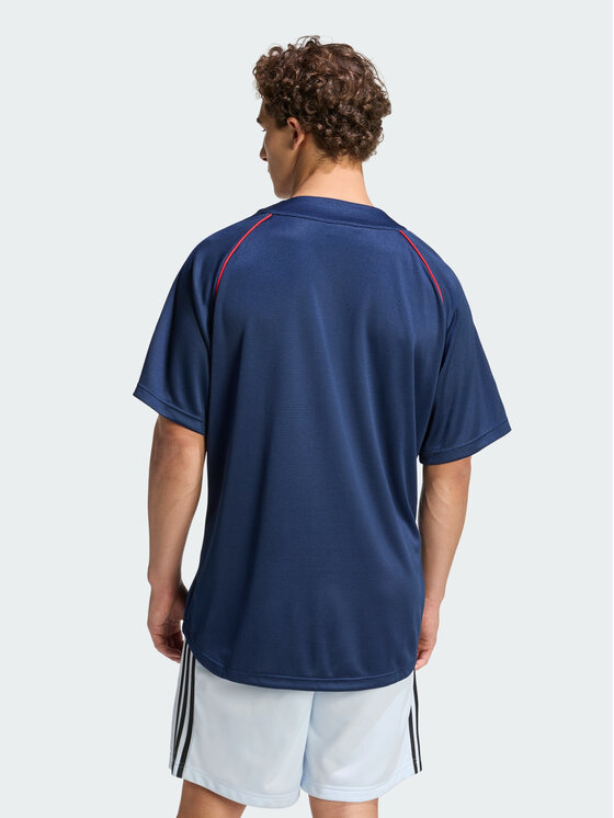adidas adidas T-Shirt 161623 Błękitny Loose Fit