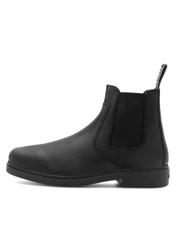 Badura Badura Klassische Stiefeletten DYLAN-01 MI08 Schwarz