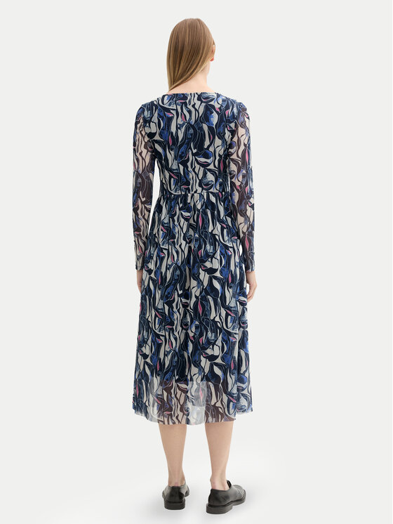 Tom Tailor Tom Tailor Vsakodnevna obleka 1043038 Modra Regular Fit