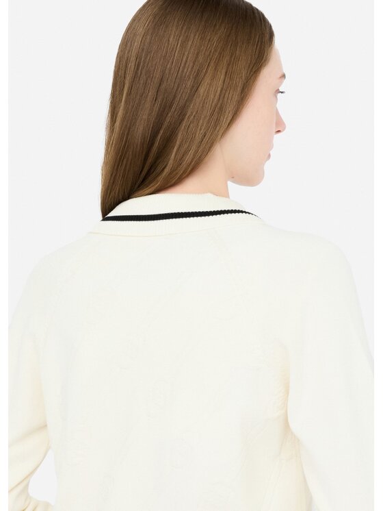 Liu Jo Liu Jo Cardigan TF5032MS63L03N76 Bianco Regular Fit
