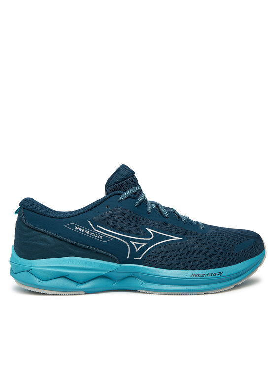 Mizuno Tekaški čevlji Wave Revolt 3 J1GC2481 Modra