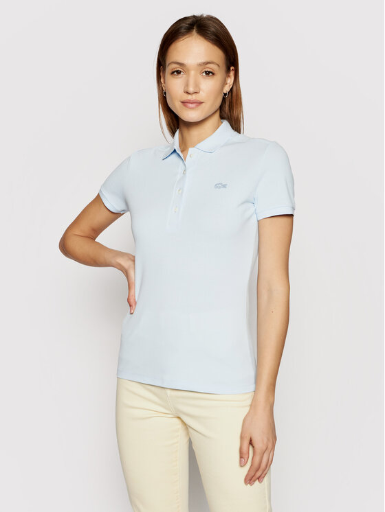 Lacoste Polo PF5462 Bleu Slim Fit • Modivo.fr