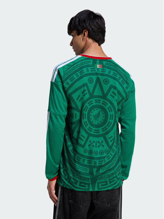 adidas adidas Koszulka techniczna Meksyk Zielony Slim Fit