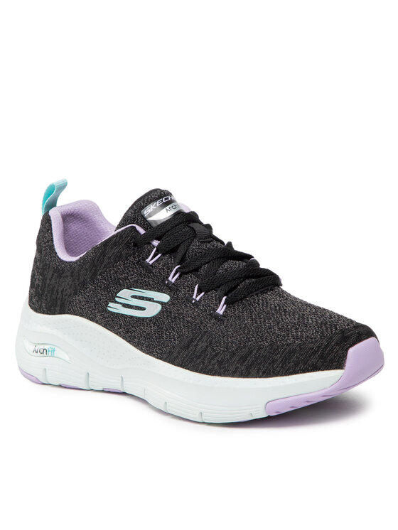 Skechers Skechers Сникърси Skechers Arch Fit Comfy Wave Сив