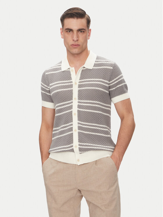 Baldessarini Baldessarini Košile B4 50037.5275 Šedá Regular Fit