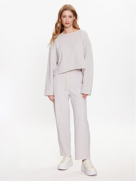 American Vintage American Vintage Džemperis Kodytown KOD03AH23 Pilka Relaxed Fit