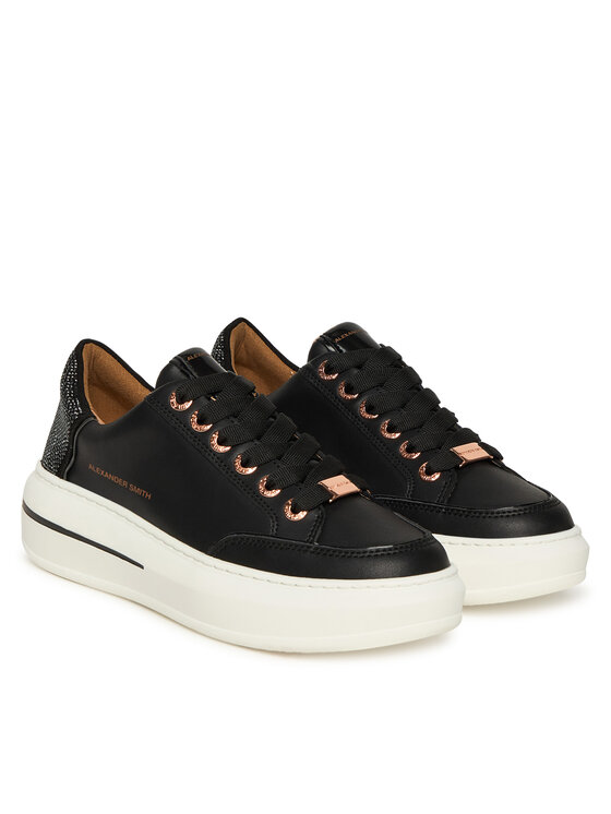Alexander Smith Alexander Smith Sneakersy Lancaster ASBCLSW-1912-BLK Černá