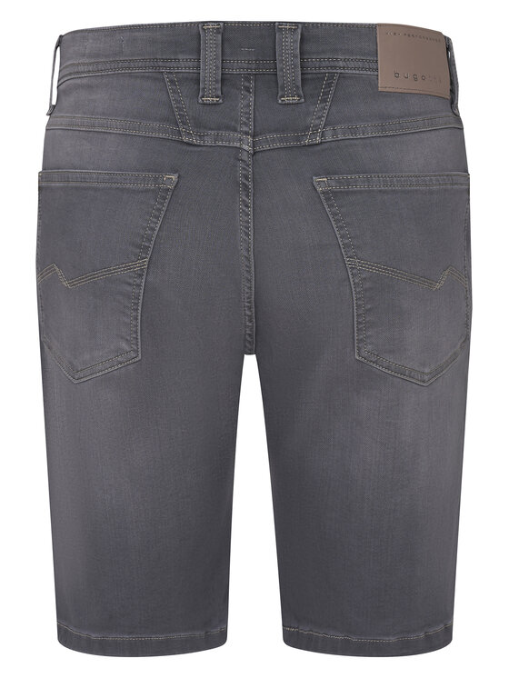 Bugatti Bugatti Pantaloncini di jeans 3138D-76604C D Grigio Modern Fit