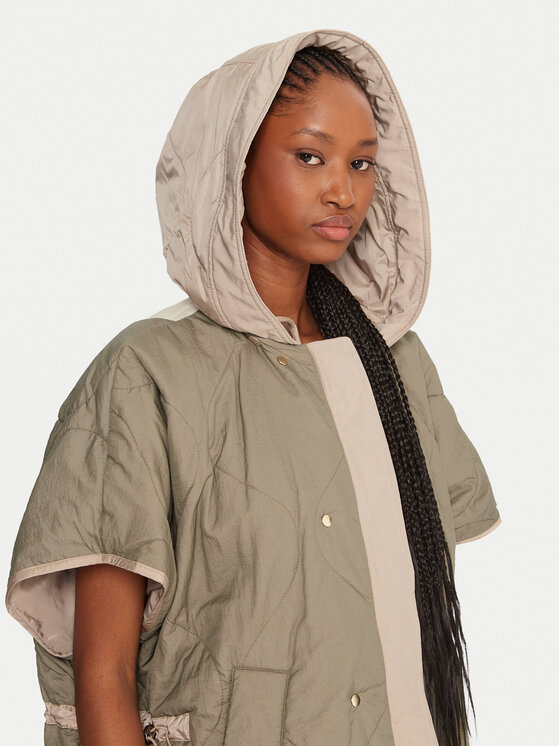 Weekend Max Mara Weekend Max Mara Cappotto di transizione Riva 2525296011 Beige Relaxed Fit