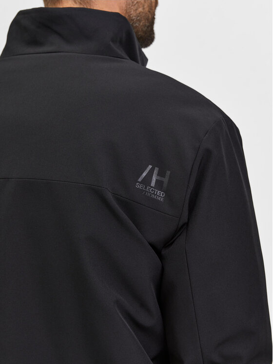 Selected Homme Selected Homme Демісезонна куртка Peel 16084885 Чорний Regular Fit